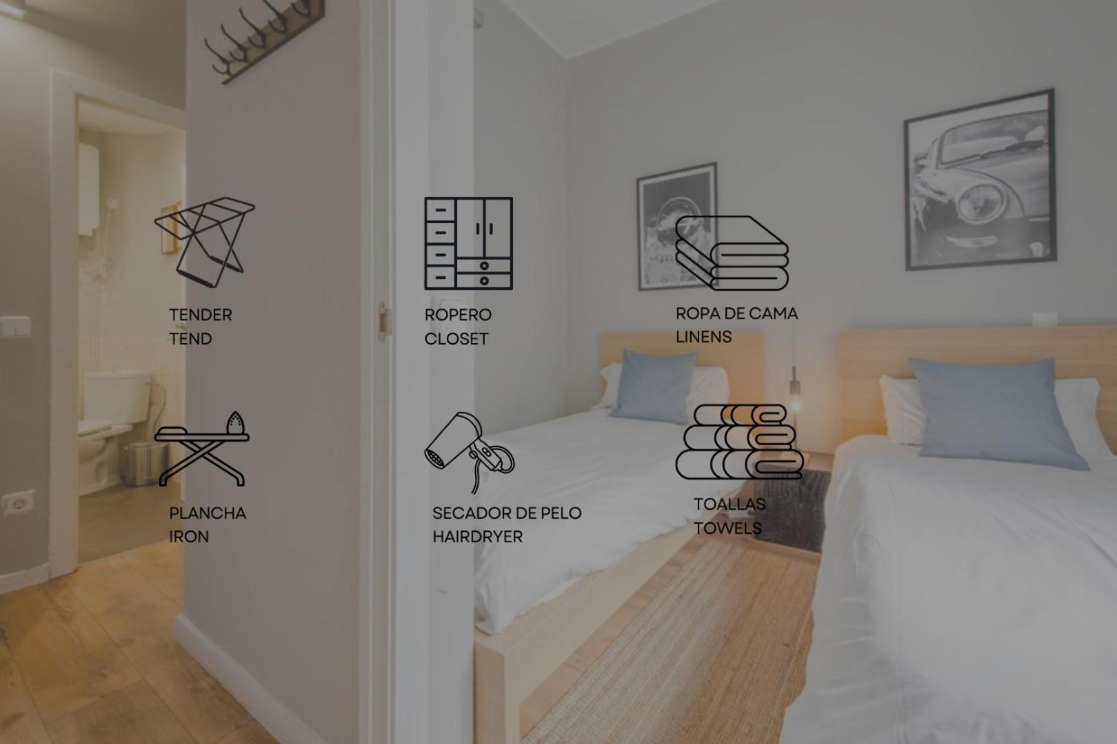 מדריד Excelente Piso De 3 Habitaciones En La Latina-Centro מראה חיצוני תמונה